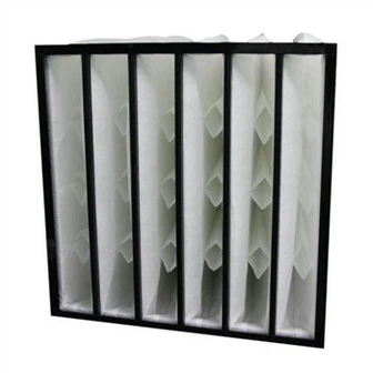 Filtres de poche autoportants